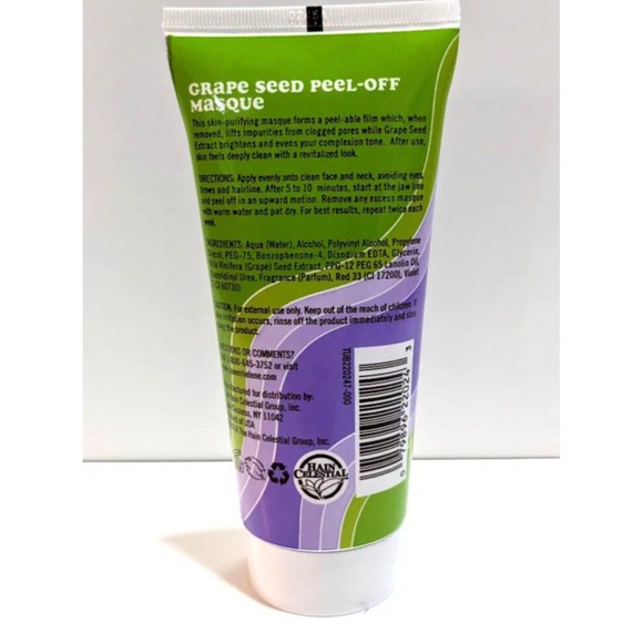 NEW Queen Helene Facial Masque Grape Seed Peel-Off Mask 6 Oz - Picture 2 of 2
